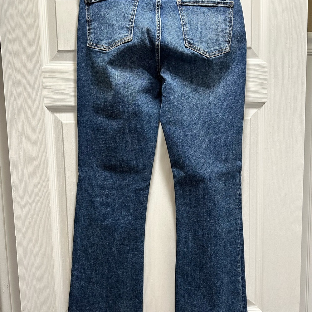 Kut from the Kloth Blue Flare Wide Leg Jeans - Picture 2 of 15